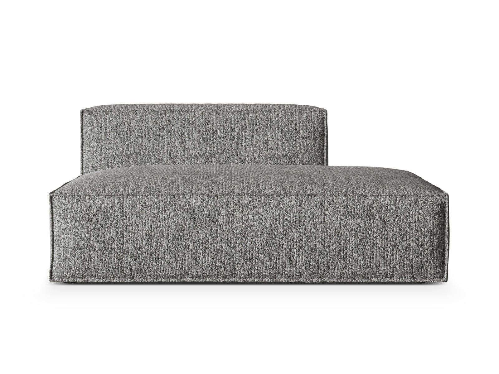 Nuria Boucle rechts Modular Sofa 3 Sitzer in Graphite präsentiert im Onlineshop von KAQTU Design AG. Modulares Sofa ist von Micadoni