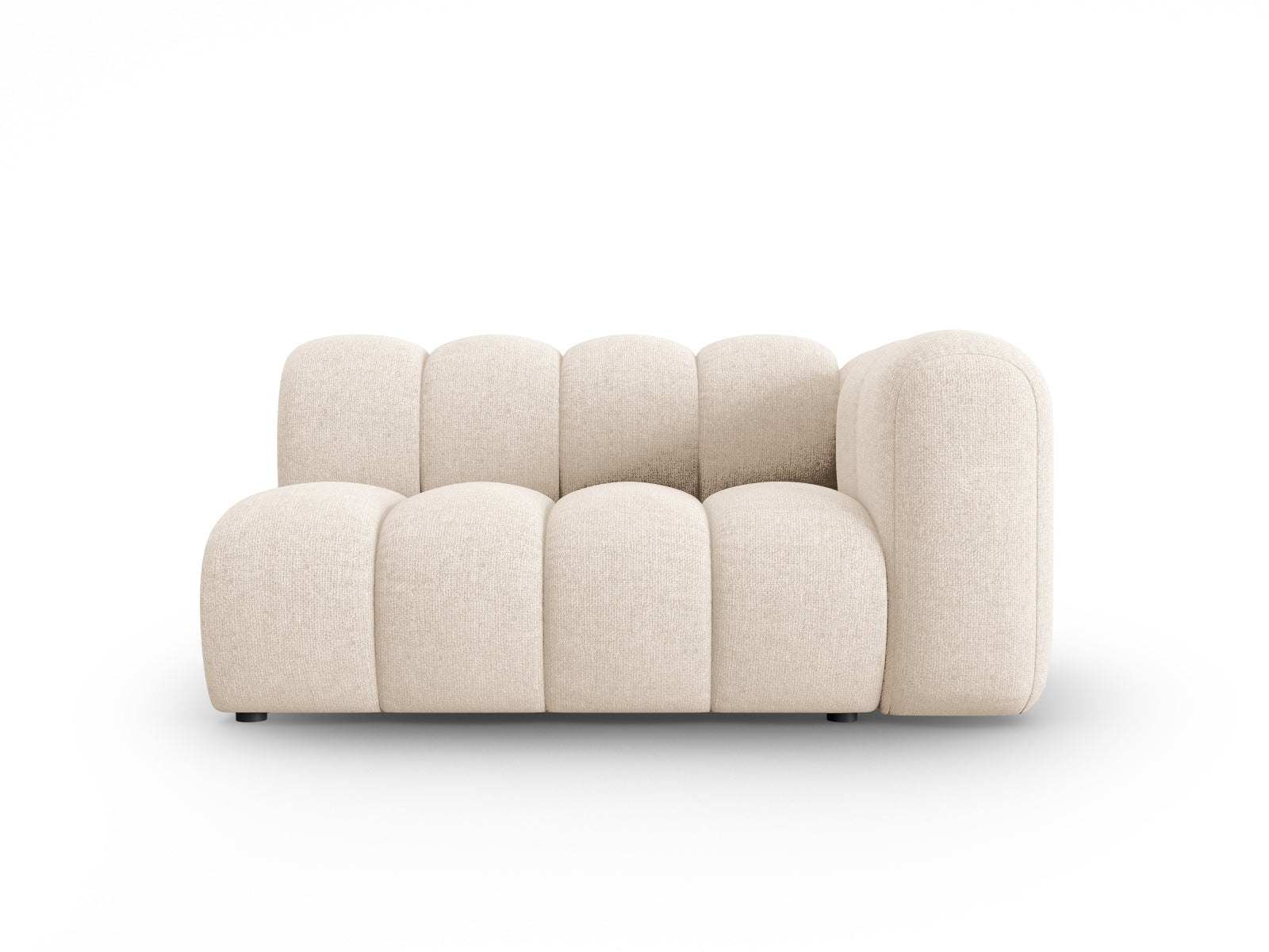 Lupine Modular Sofa rechts 2 Sitzer in Light Beige präsentiert im Onlineshop von KAQTU Design AG. Modulares Sofa ist von Micadoni
