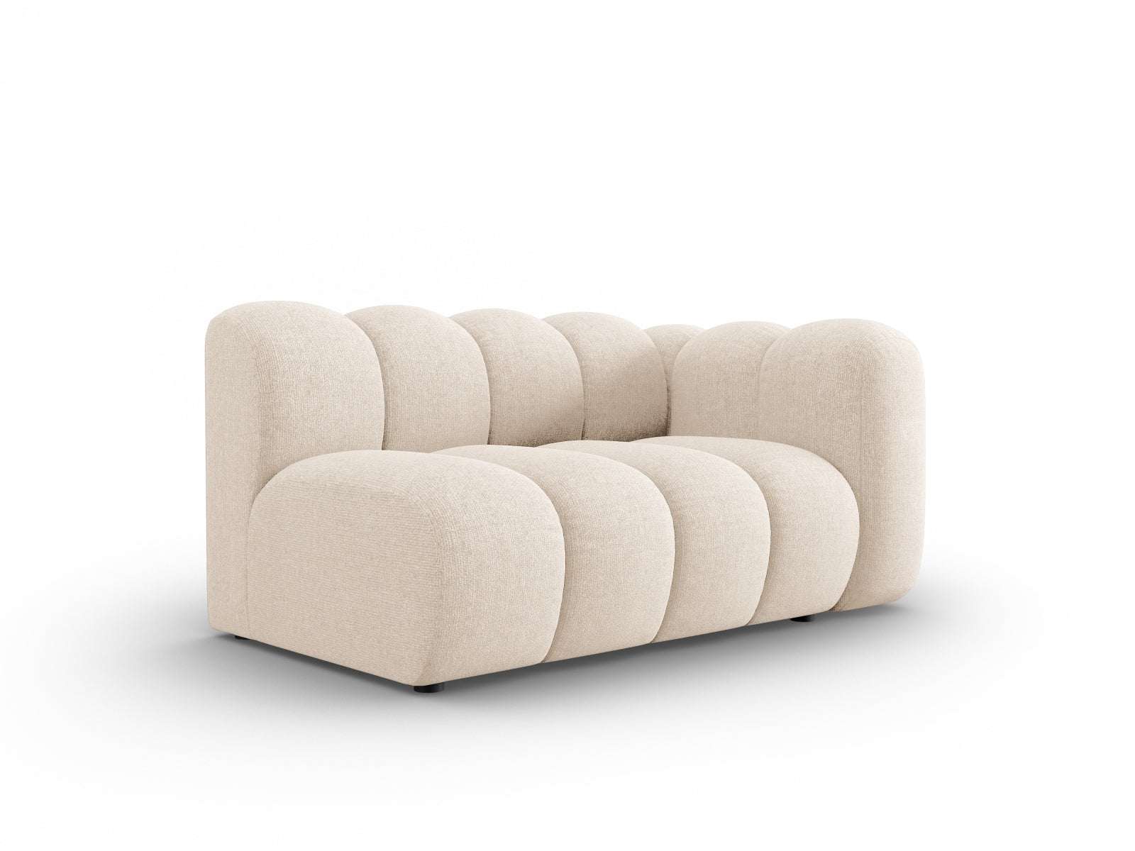 Lupine Modular Sofa rechts 2 Sitzer in Light Beige präsentiert im Onlineshop von KAQTU Design AG. Modulares Sofa ist von Micadoni