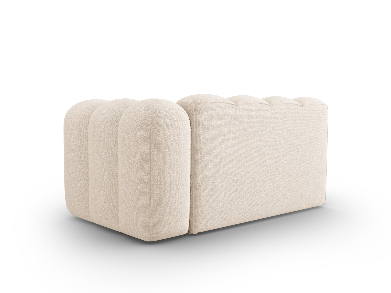 Lupine Modular Sofa rechts 2 Sitzer in Light Beige präsentiert im Onlineshop von KAQTU Design AG. Modulares Sofa ist von Micadoni