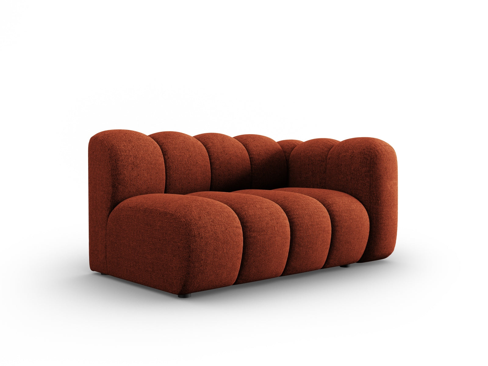 Lupine Modular Sofa rechts 2 Sitzer in Terracotta präsentiert im Onlineshop von KAQTU Design AG. Modulares Sofa ist von Micadoni