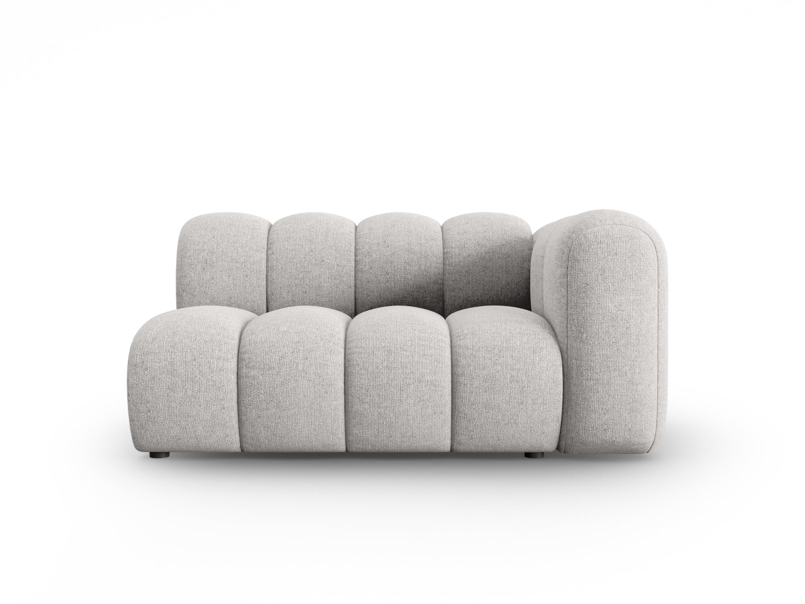 Lupine Modular Sofa rechts 2 Sitzer in Light Grey präsentiert im Onlineshop von KAQTU Design AG. Modulares Sofa ist von Micadoni