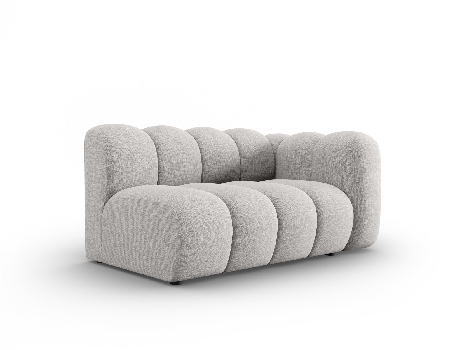 Lupine Modular Sofa rechts 2 Sitzer in Light Grey präsentiert im Onlineshop von KAQTU Design AG. Modulares Sofa ist von Micadoni