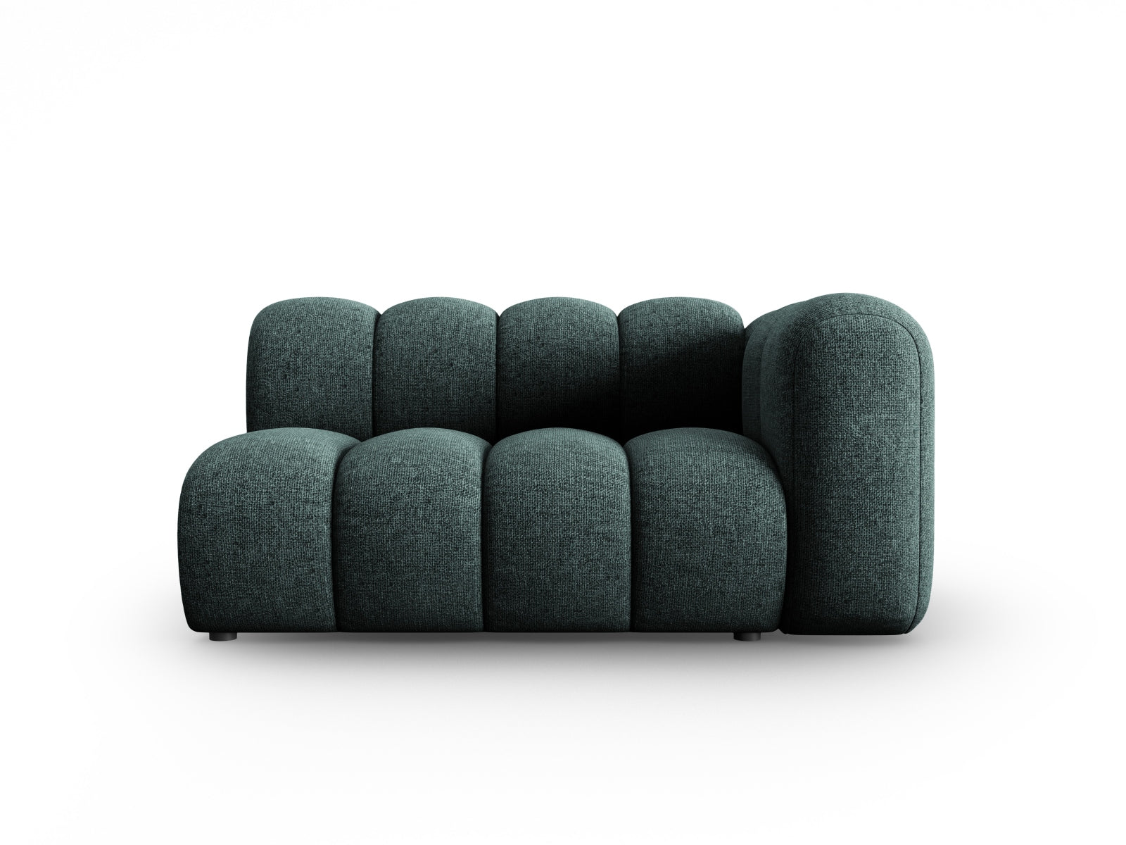 Lupine Modular Sofa rechts 2 Sitzer in Petrol präsentiert im Onlineshop von KAQTU Design AG. Modulares Sofa ist von Micadoni