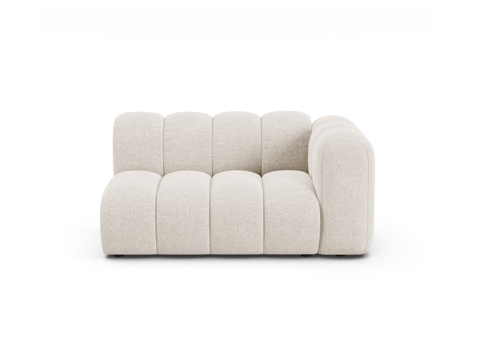 Lupine Modular Sofa rechts 2 Sitzer in Light Beige präsentiert im Onlineshop von KAQTU Design AG. Modulares Sofa ist von Micadoni