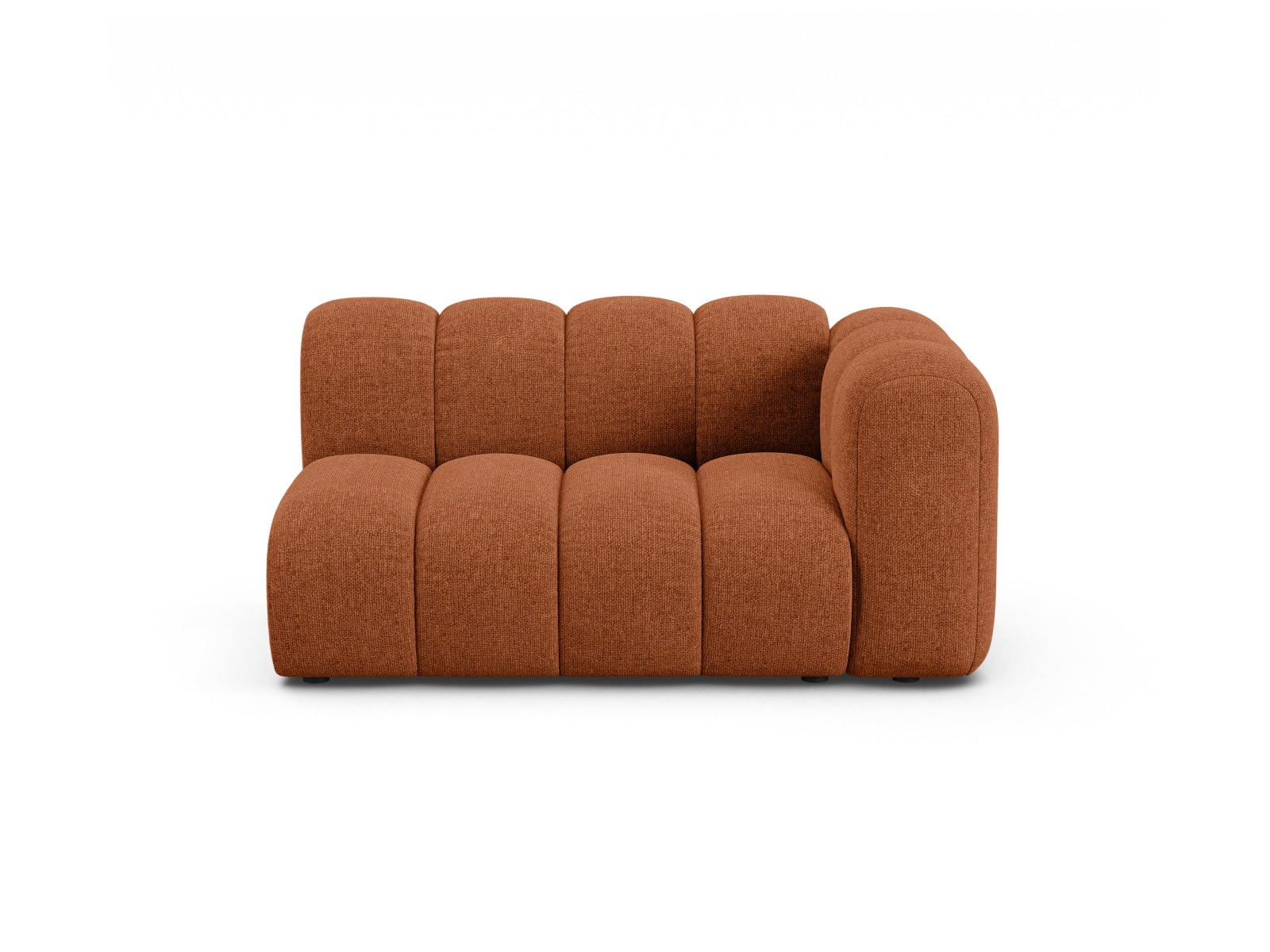 Lupine Modular Sofa rechts 2 Sitzer in Brick präsentiert im Onlineshop von KAQTU Design AG. Modulares Sofa ist von Micadoni