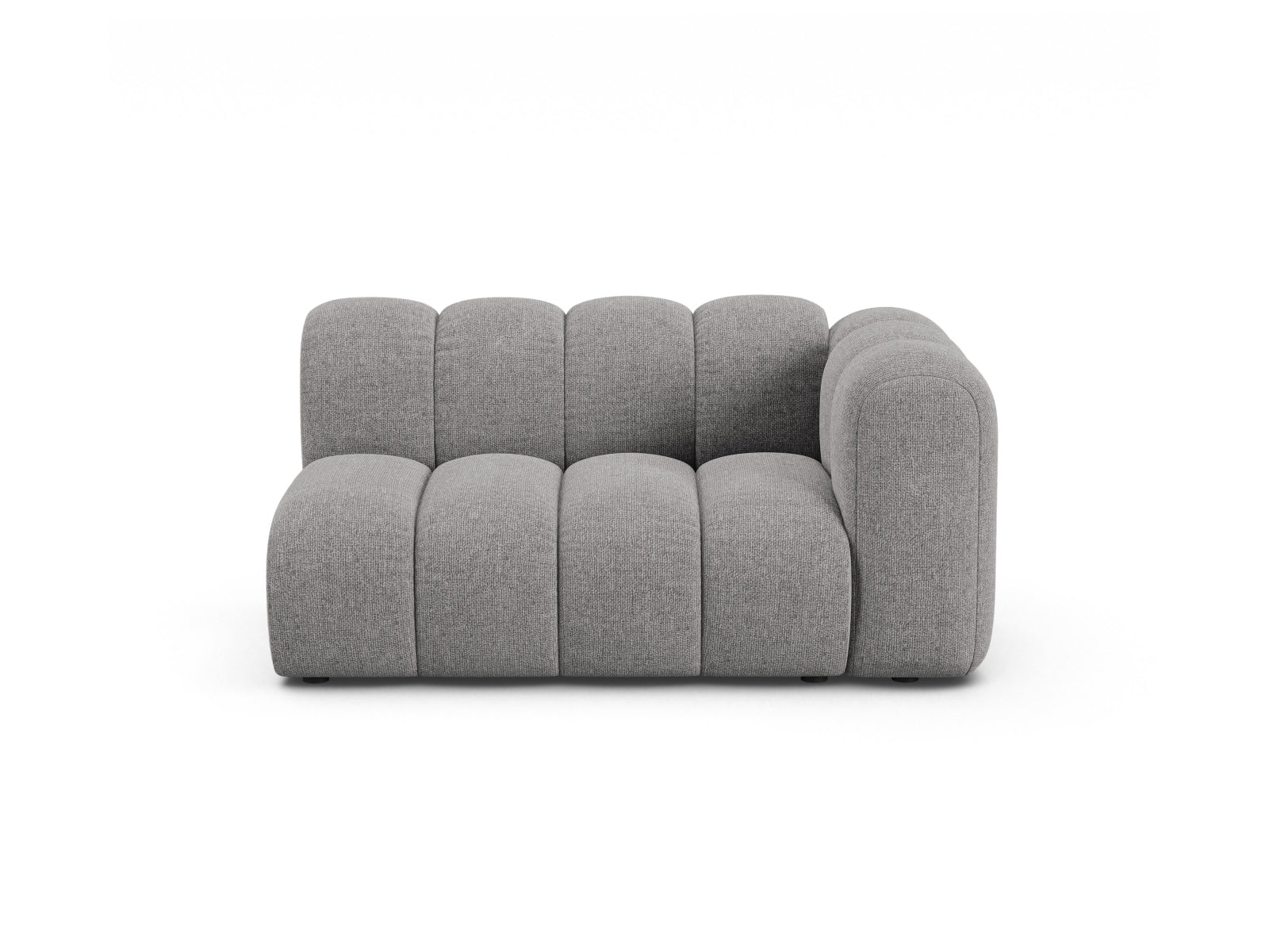 Lupine Modular Sofa rechts 2 Sitzer in Light Grey-Eden präsentiert im Onlineshop von KAQTU Design AG. Modulares Sofa ist von Micadoni