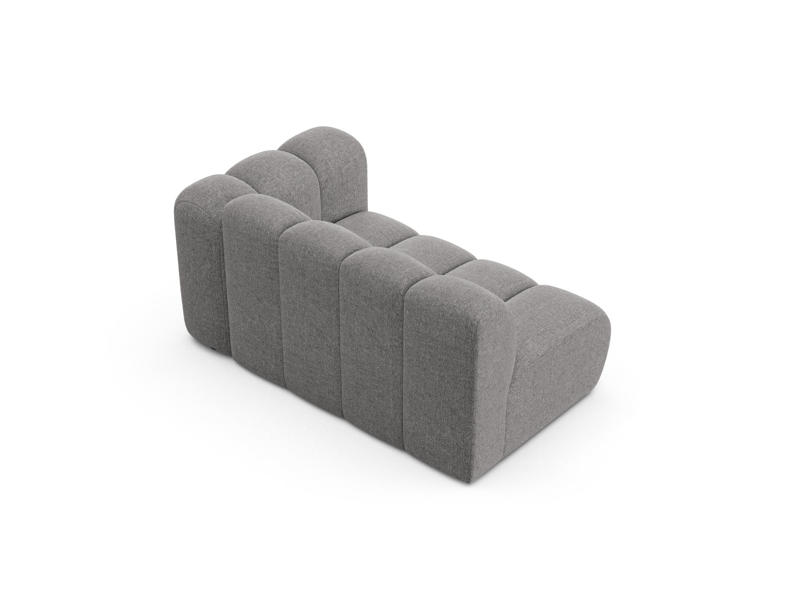 Lupine Modular Sofa rechts 2 Sitzer in Light Grey präsentiert im Onlineshop von KAQTU Design AG. Modulares Sofa ist von Micadoni