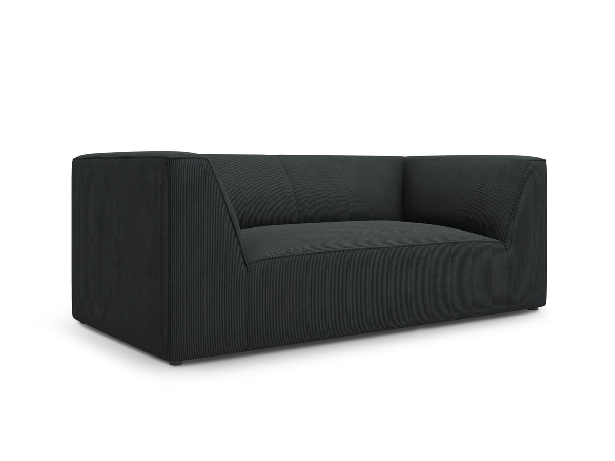Ruby Sofa 2 Sitzer in Black-Scala präsentiert im Onlineshop von KAQTU Design AG. 2er Sofa ist von Micadoni