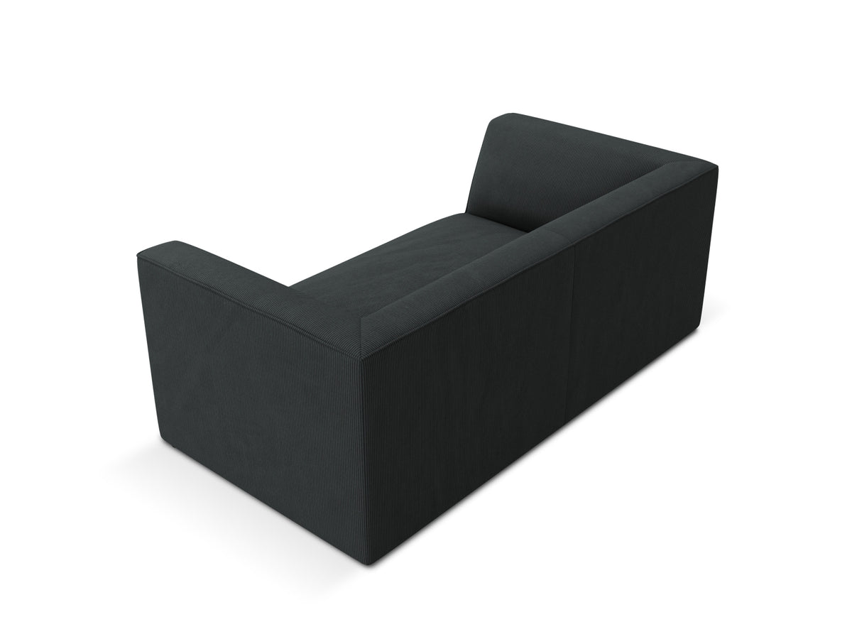Ruby Sofa 2 Sitzer in Black-Scala präsentiert im Onlineshop von KAQTU Design AG. 2er Sofa ist von Micadoni