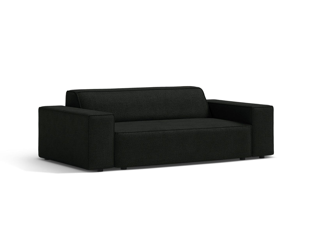 2-Sitzer Sofa Jodie in Black-Baloo präsentiert im Onlineshop von KAQTU Design AG. 2er Sofa ist von Micadoni