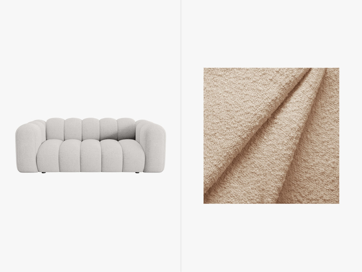 Lupine Sofa 2 Sitzer in Beige-Baloo präsentiert im Onlineshop von KAQTU Design AG. 2er Sofa ist von Micadoni