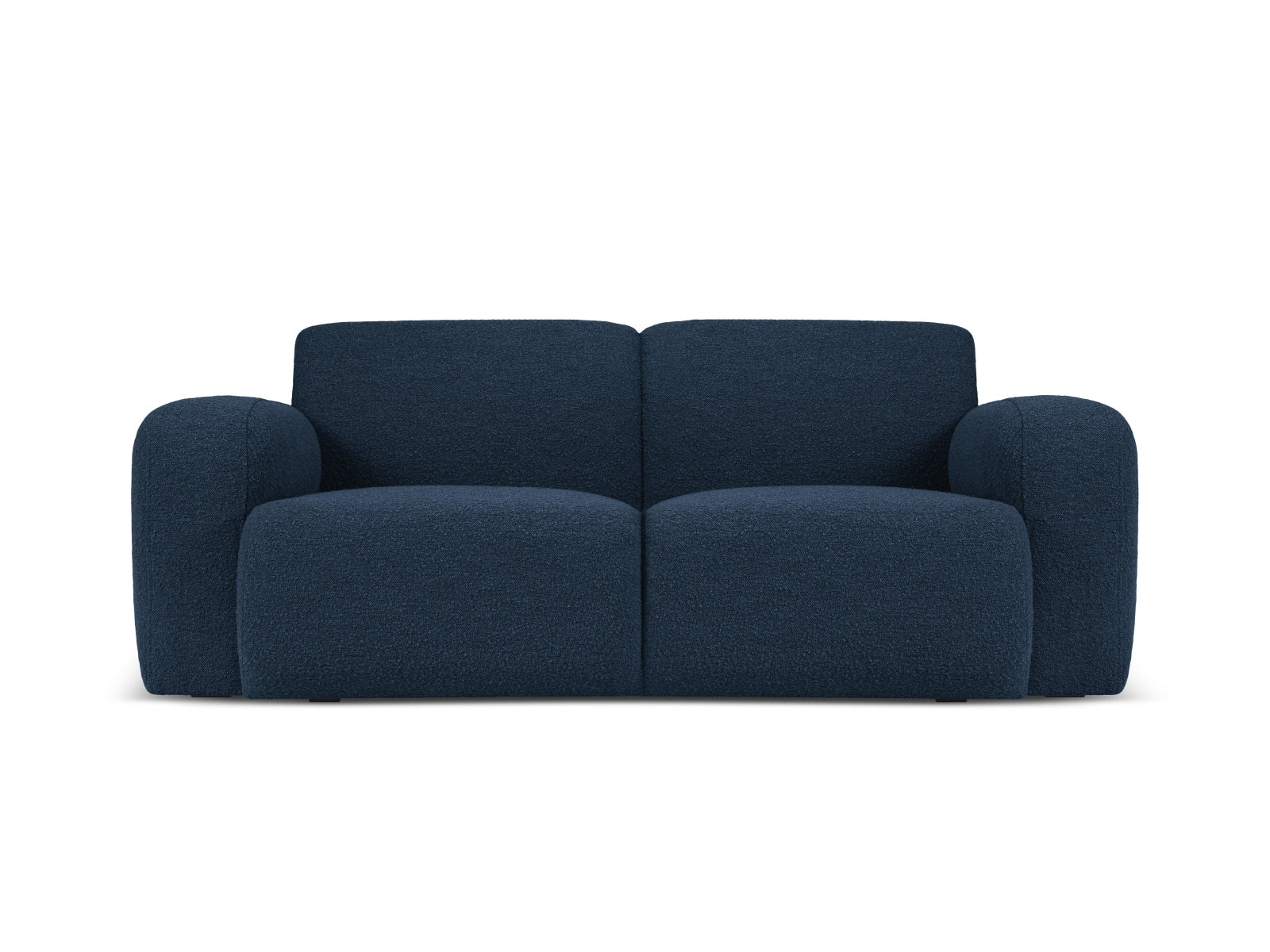 Molino Boucle Sofa 2 Sitzer in Dark Blue präsentiert im Onlineshop von KAQTU Design AG. 3er Sofa ist von Micadoni