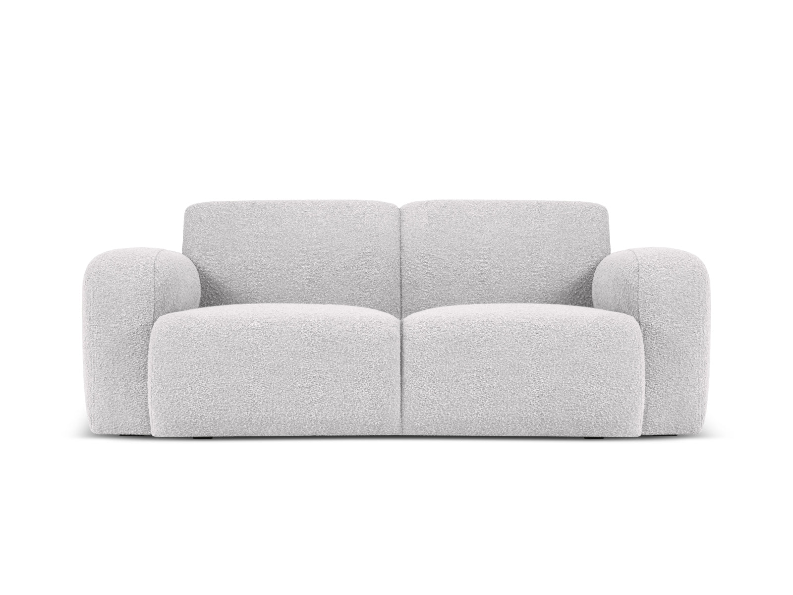 Molino Boucle Sofa 2 Sitzer in Light Grey präsentiert im Onlineshop von KAQTU Design AG. 3er Sofa ist von Micadoni