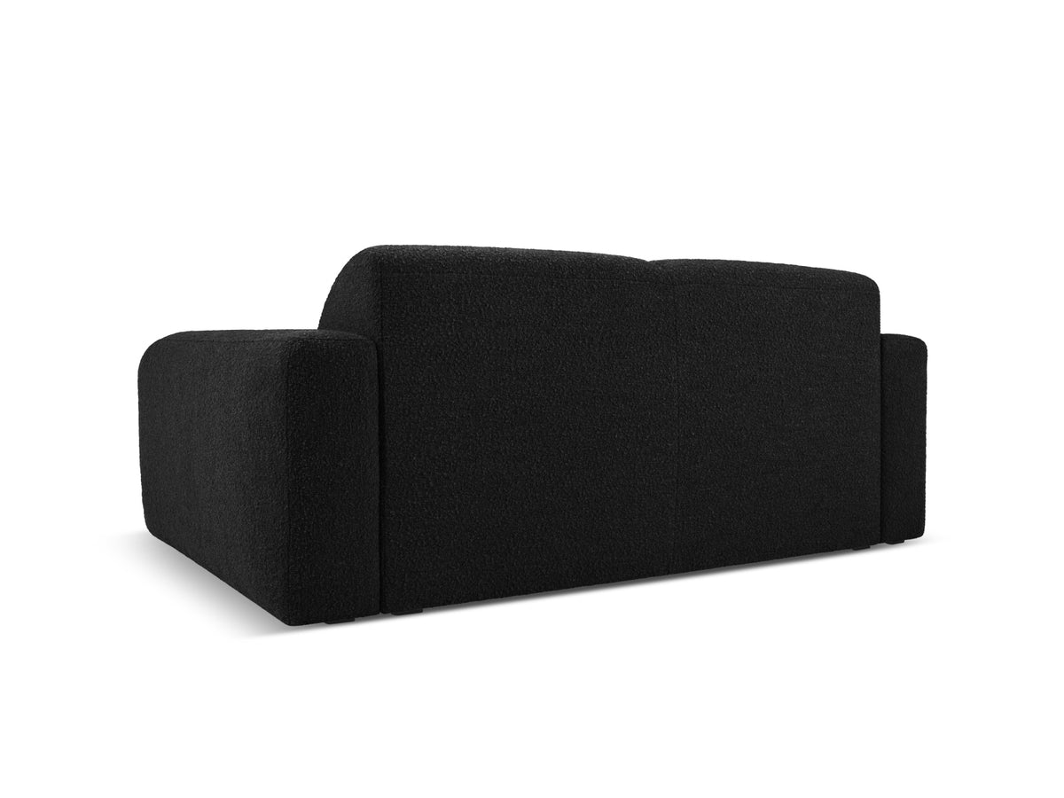 Molino Boucle Sofa 2 Sitzer in Black-Baloo präsentiert im Onlineshop von KAQTU Design AG. 3er Sofa ist von Micadoni