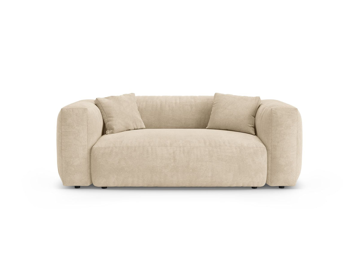 2-Sitzer Sofa Martina in Light Beige-Vogue präsentiert im Onlineshop von KAQTU Design AG. 2er Sofa ist von Micadoni