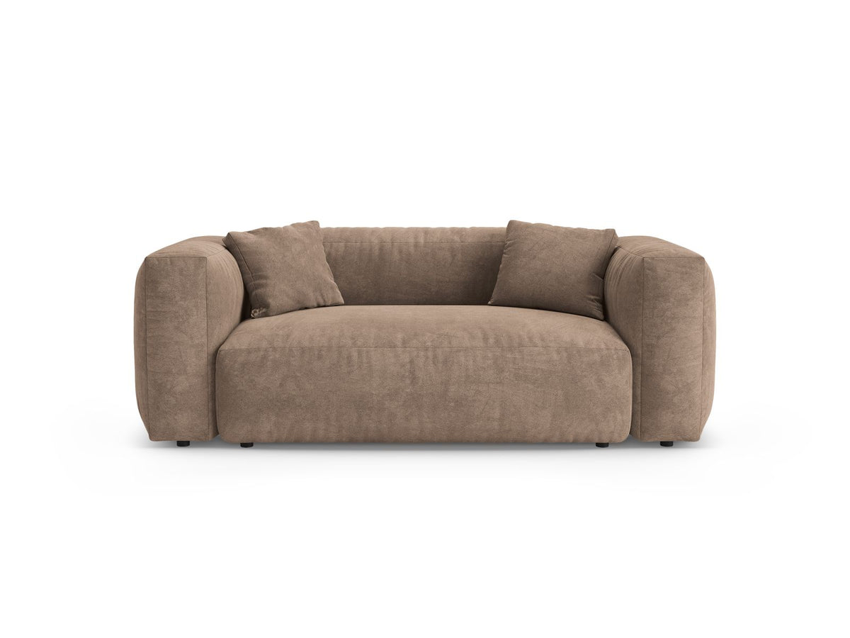 2-Sitzer Sofa Martina in Dark Beige-Vogue präsentiert im Onlineshop von KAQTU Design AG. 2er Sofa ist von Micadoni