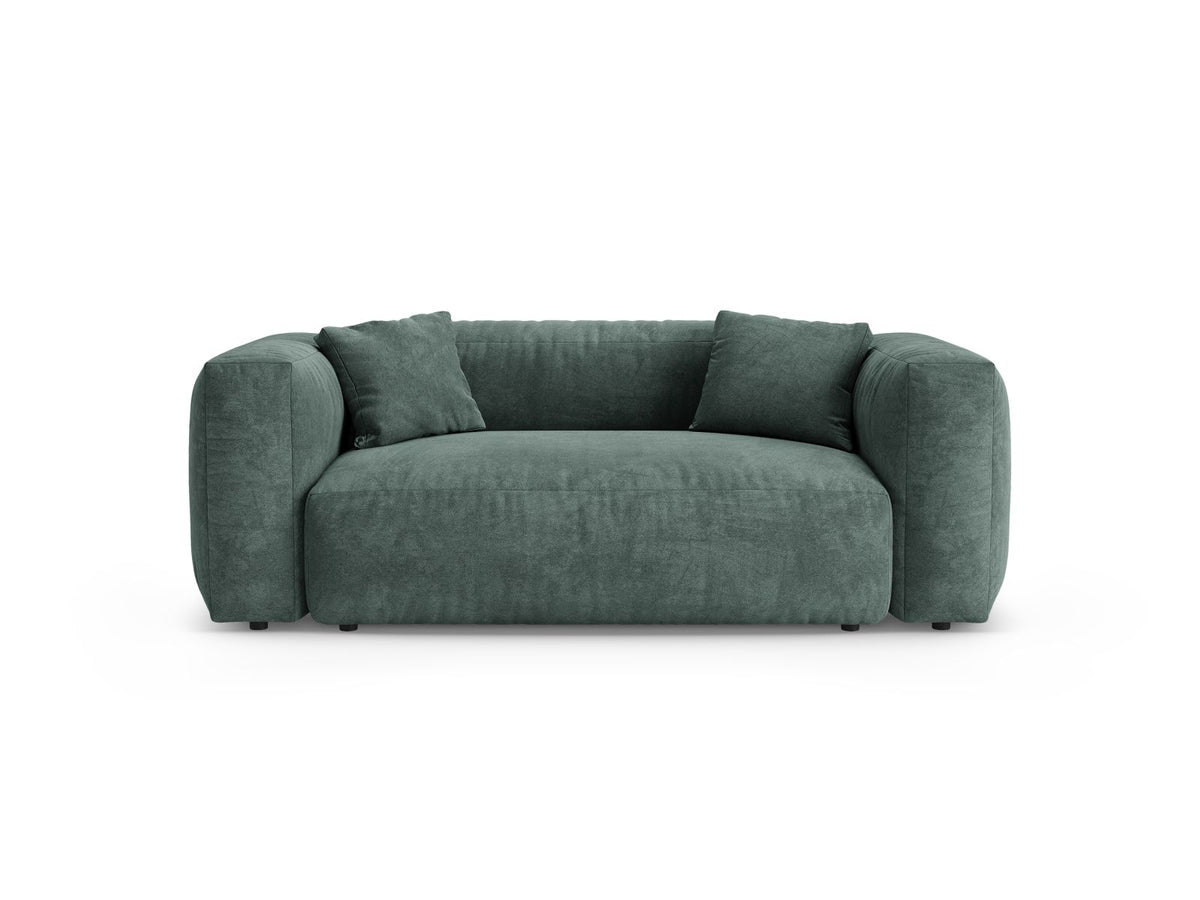 2-Sitzer Sofa Martina in Petrol-Vogue präsentiert im Onlineshop von KAQTU Design AG. 2er Sofa ist von Micadoni