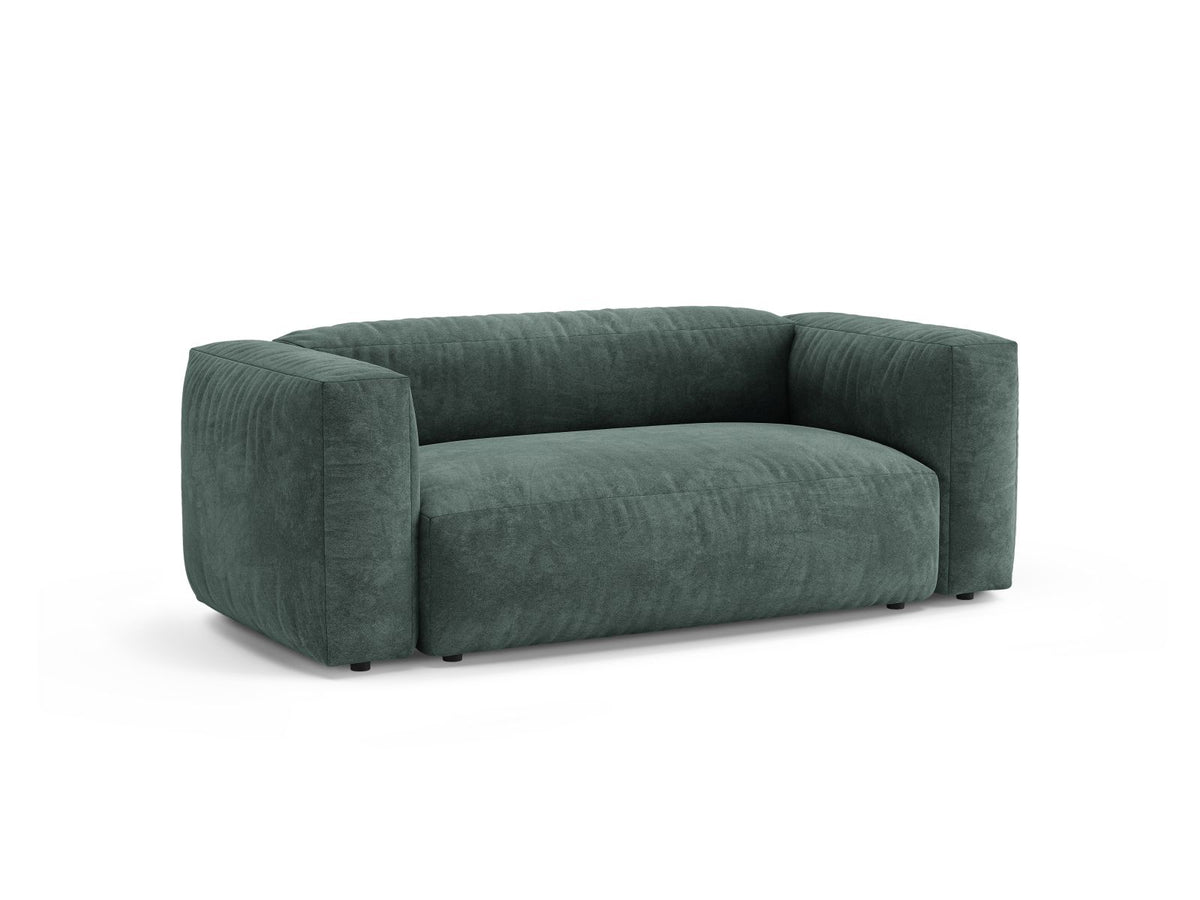 2-Sitzer Sofa Martina in Petrol-Vogue präsentiert im Onlineshop von KAQTU Design AG. 2er Sofa ist von Micadoni