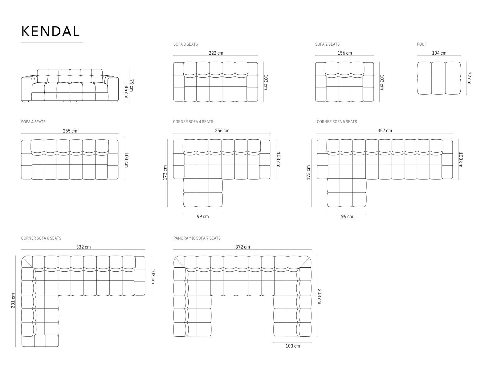 Entdecken Sie das Kendal Velour Sofa 2 Sitzer von Micadoni – stilvolles Design, erstklassiger Komfort und perfekt für Ihr modernes Zuhause.