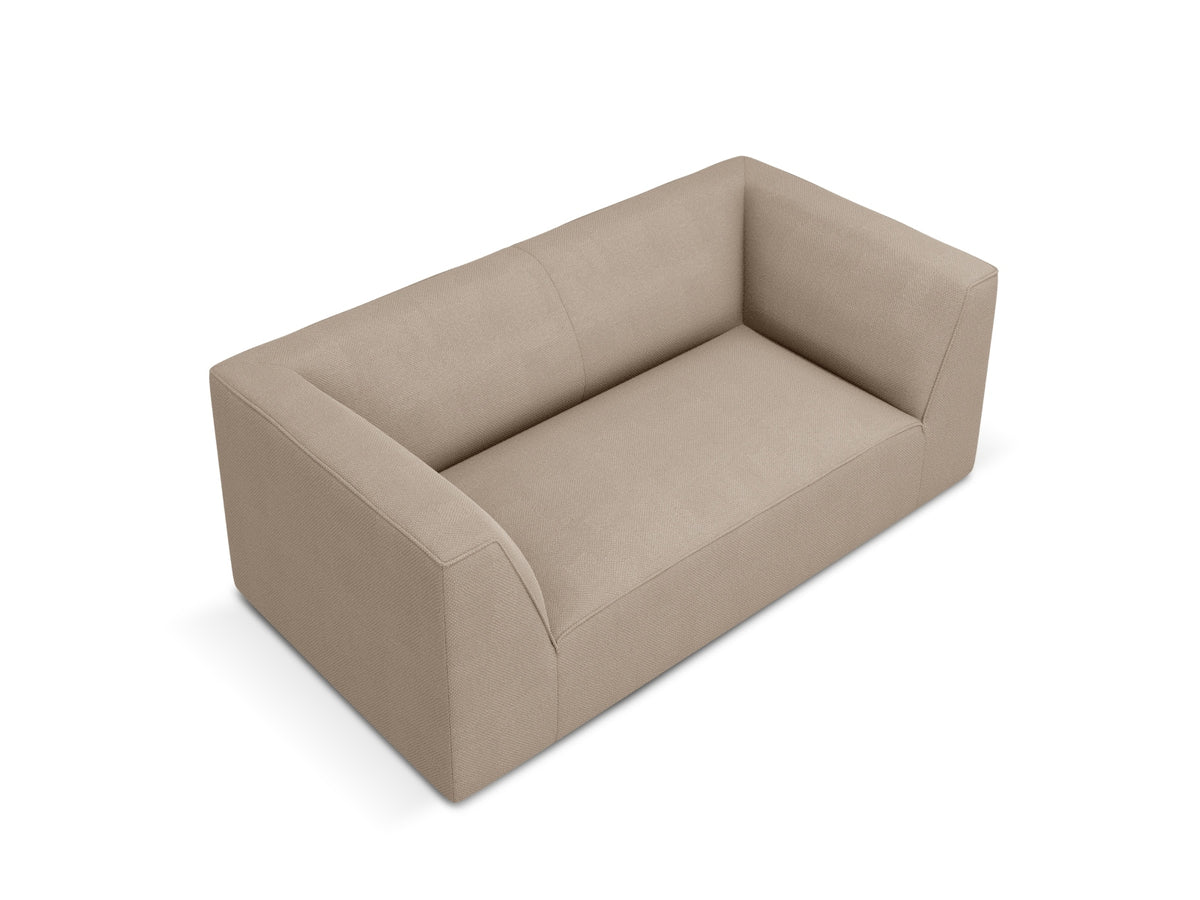 Ruby Sofa 2 Sitzer in Dark Beige-Ottawa präsentiert im Onlineshop von KAQTU Design AG. 2er Sofa ist von Micadoni
