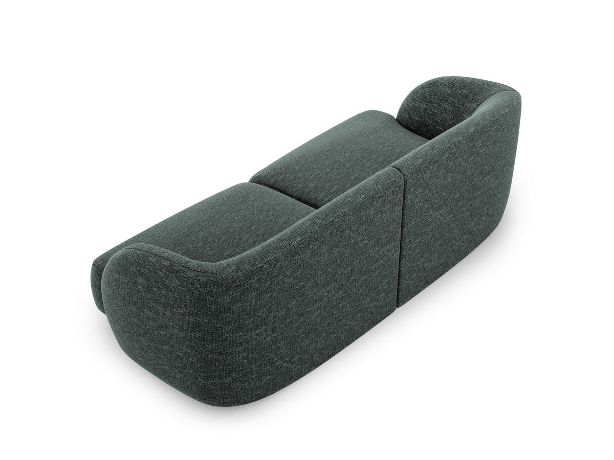 Miley Sofa 2 Sitzer in Petrol-Haga präsentiert im Onlineshop von KAQTU Design AG. 2er Sofa ist von Micadoni
