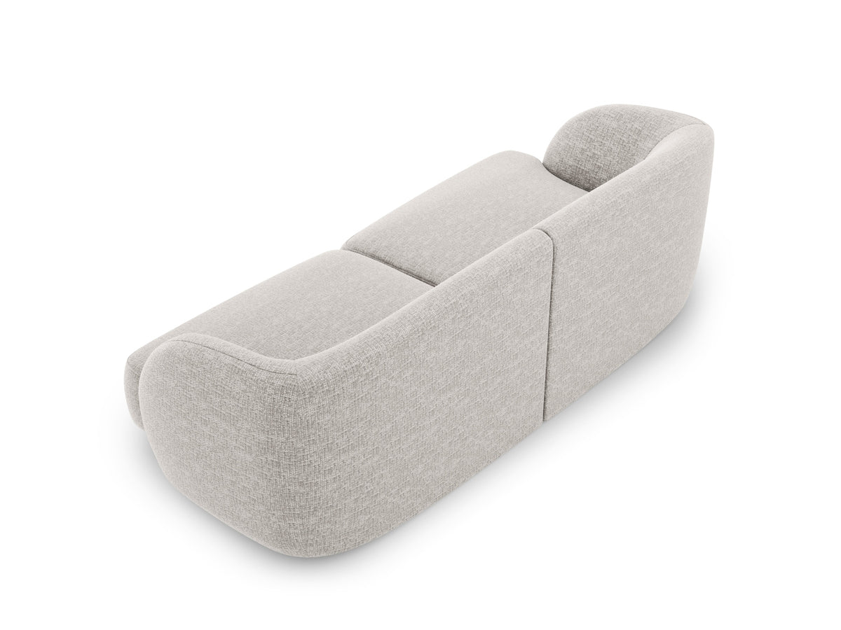 Miley Sofa 2 Sitzer in Light Grey-Haga präsentiert im Onlineshop von KAQTU Design AG. 2er Sofa ist von Micadoni