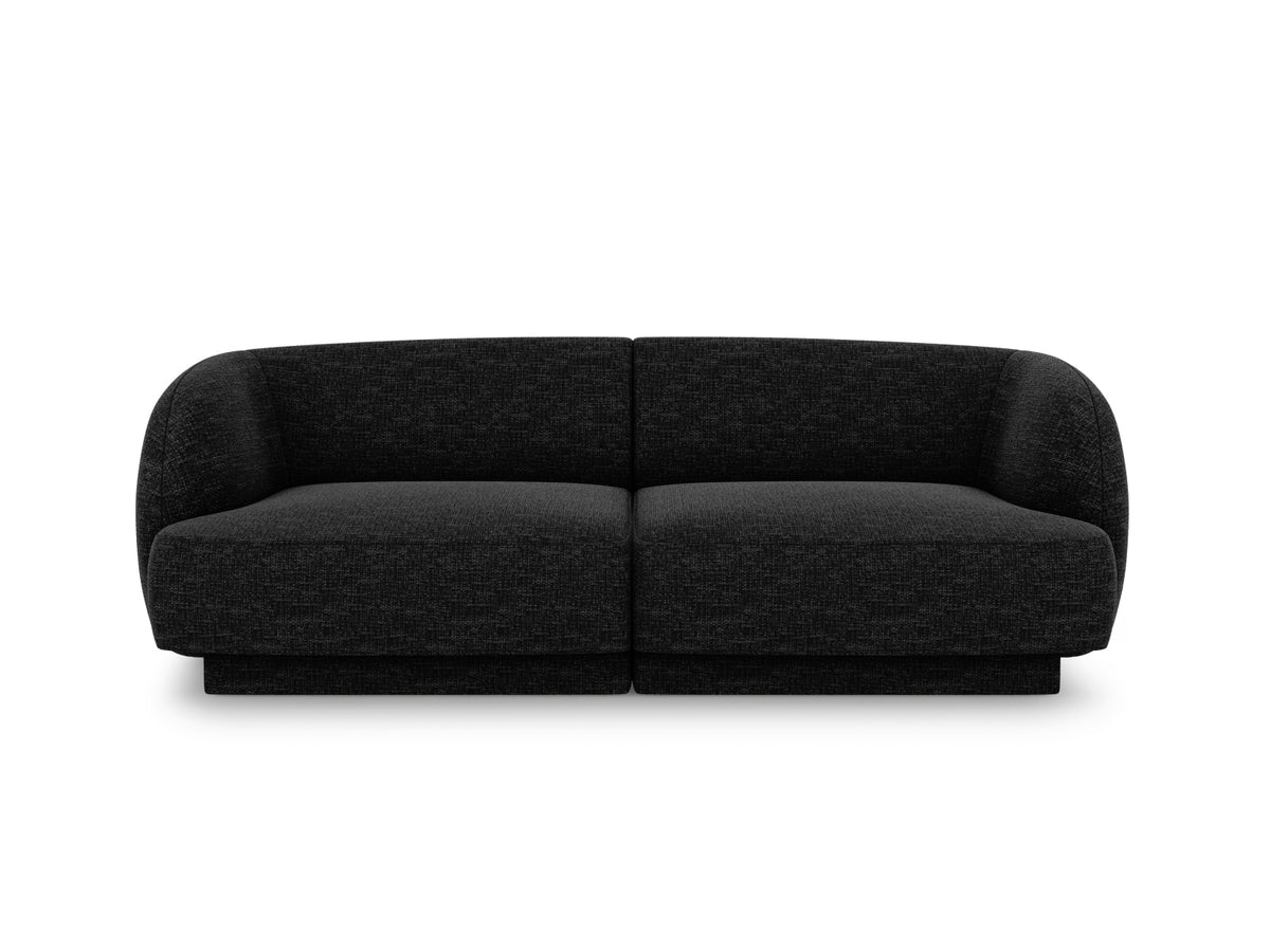Miley Sofa 2 Sitzer in Black-Haga präsentiert im Onlineshop von KAQTU Design AG. 2er Sofa ist von Micadoni