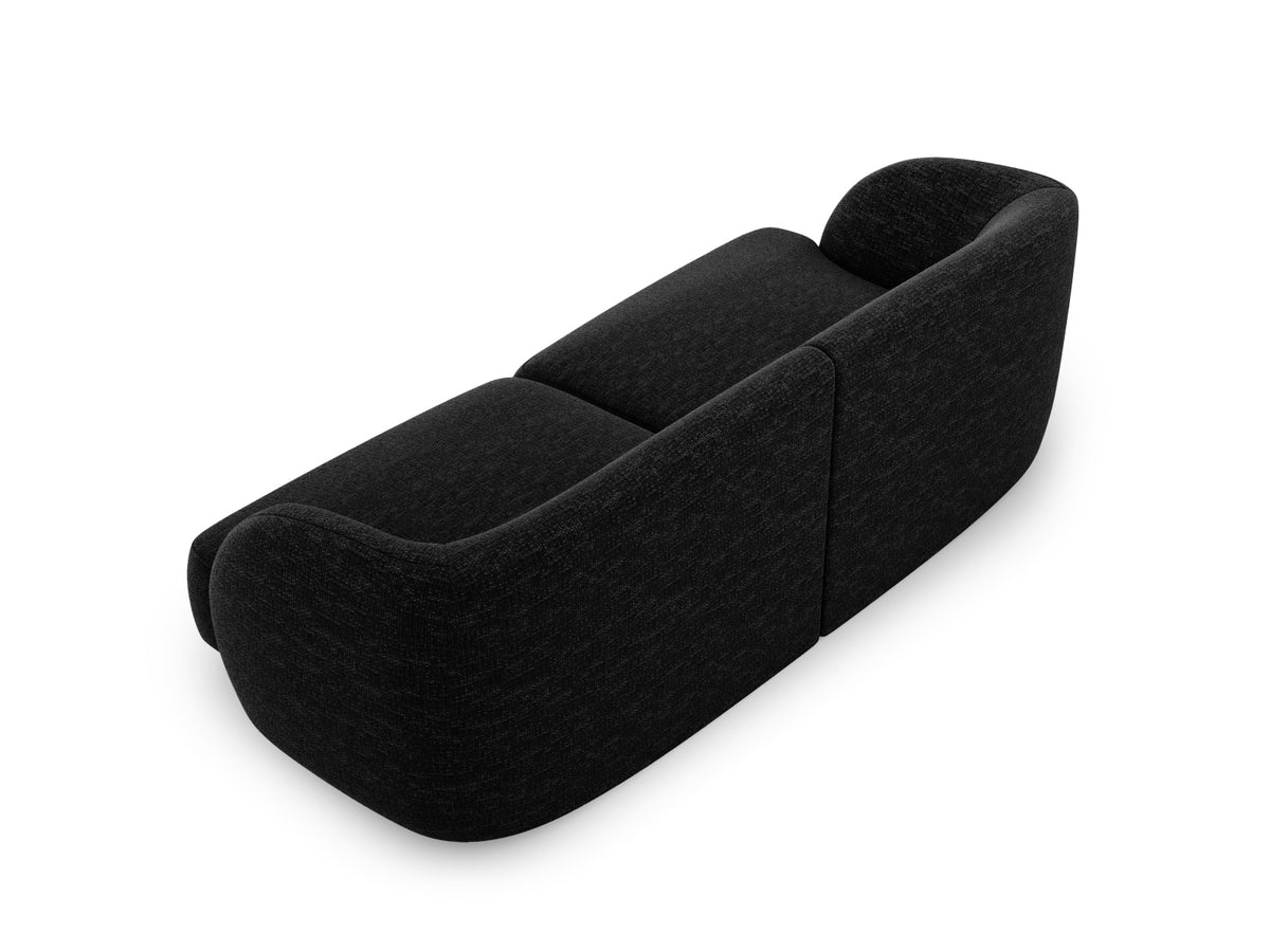 Miley Sofa 2 Sitzer in Black-Haga präsentiert im Onlineshop von KAQTU Design AG. 2er Sofa ist von Micadoni