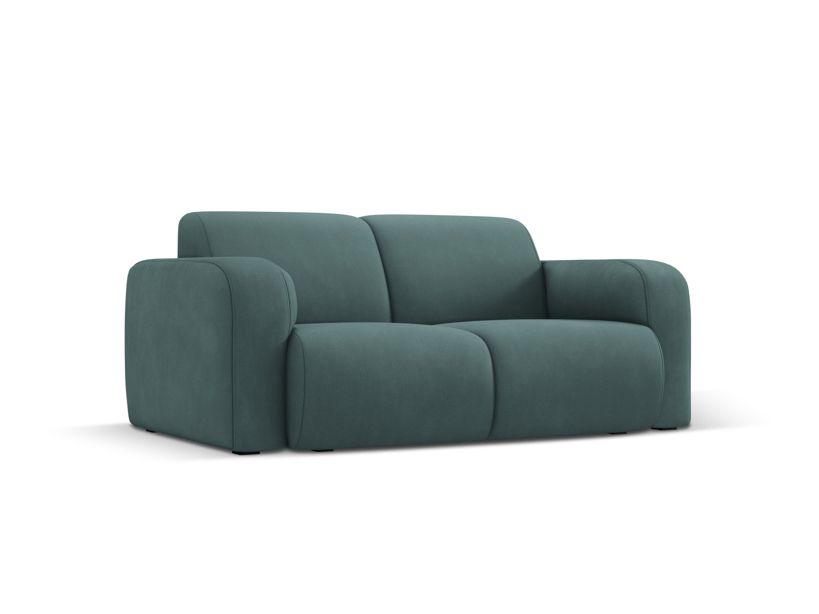 Elegantes 2-Sitzer Sofa Molino in einem stilvollen Sea Green-Ton, ideal für moderne Wohnräume und gemütliche Abende.
