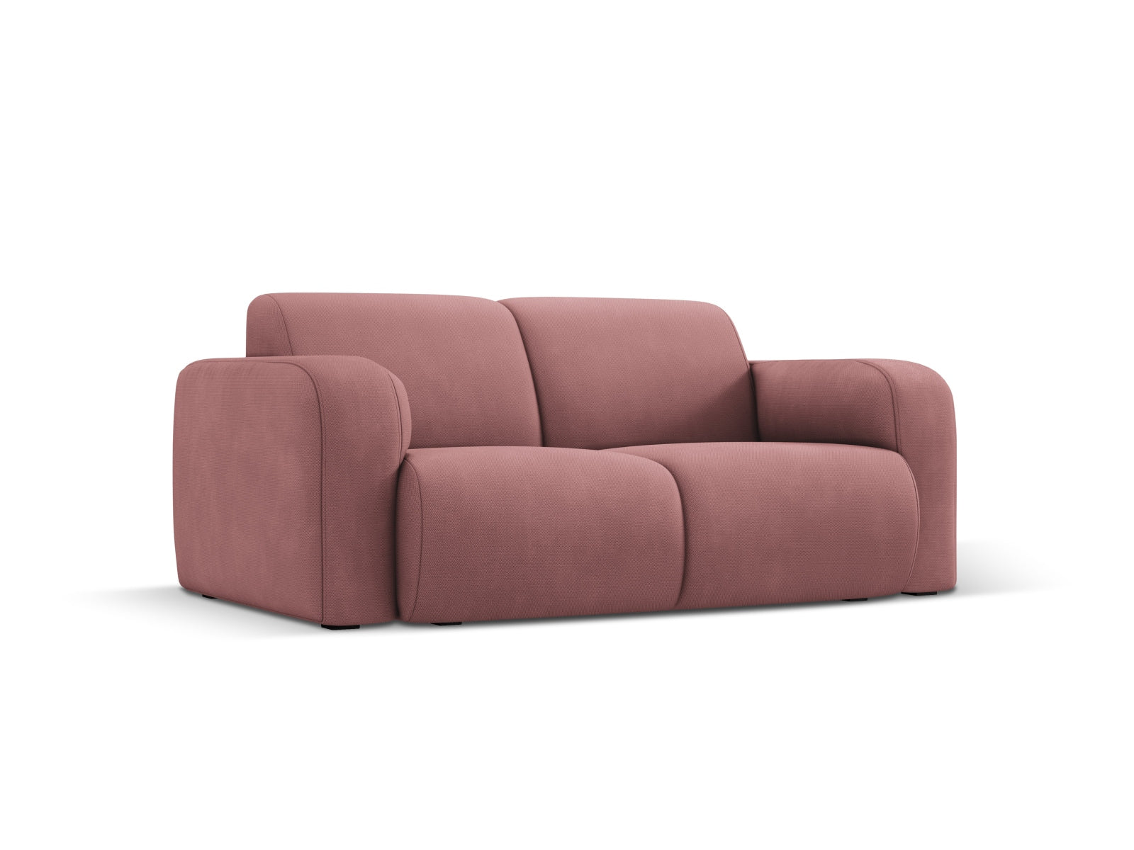 Elegantes Molino 2-Sitzer Sofa in Pink-Rebel, stilvoll und modern, ideal für jedes Wohnzimmer, erhältlich bei KAQTU Design AG.