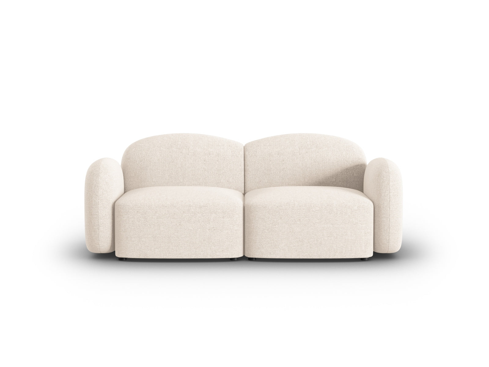 Blair Sofa 2 Sitzer in Light Beige Melange präsentiert im Onlineshop von KAQTU Design AG. Sofa ist von Micadoni
