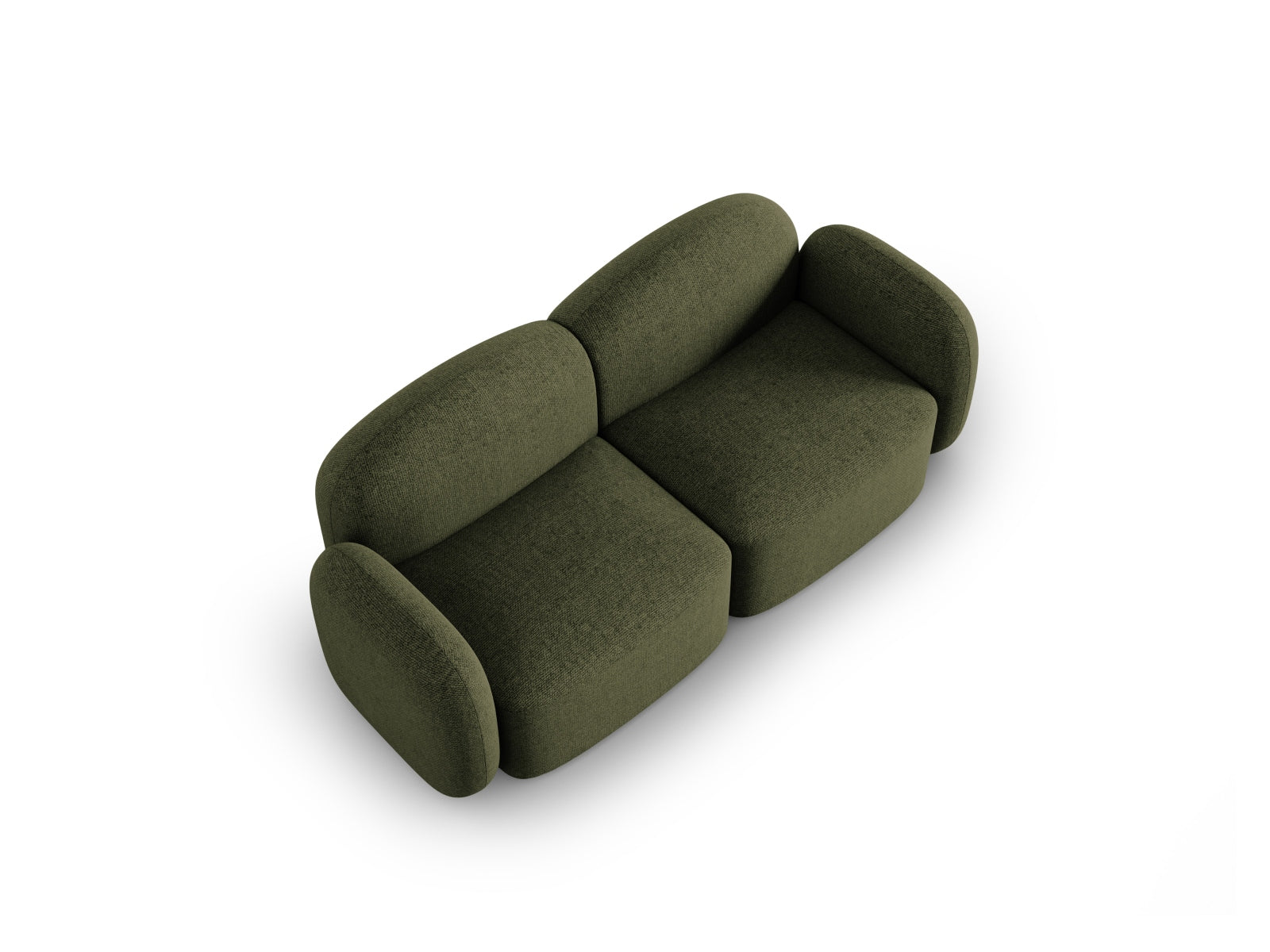 Erleben Sie das elegante Blair Sofa 2 Sitzer von Micadoni. Mit luxuriösem Velours und modernem Stil wird Ihr Wohnraum zum Blickfang.