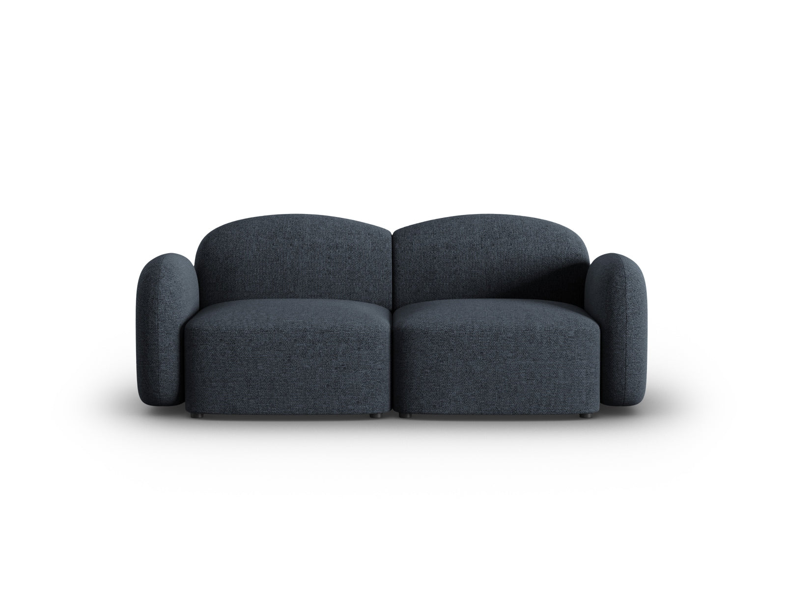 Blair Sofa 2 Sitzer in Blue Melange präsentiert im Onlineshop von KAQTU Design AG. Sofa ist von Micadoni