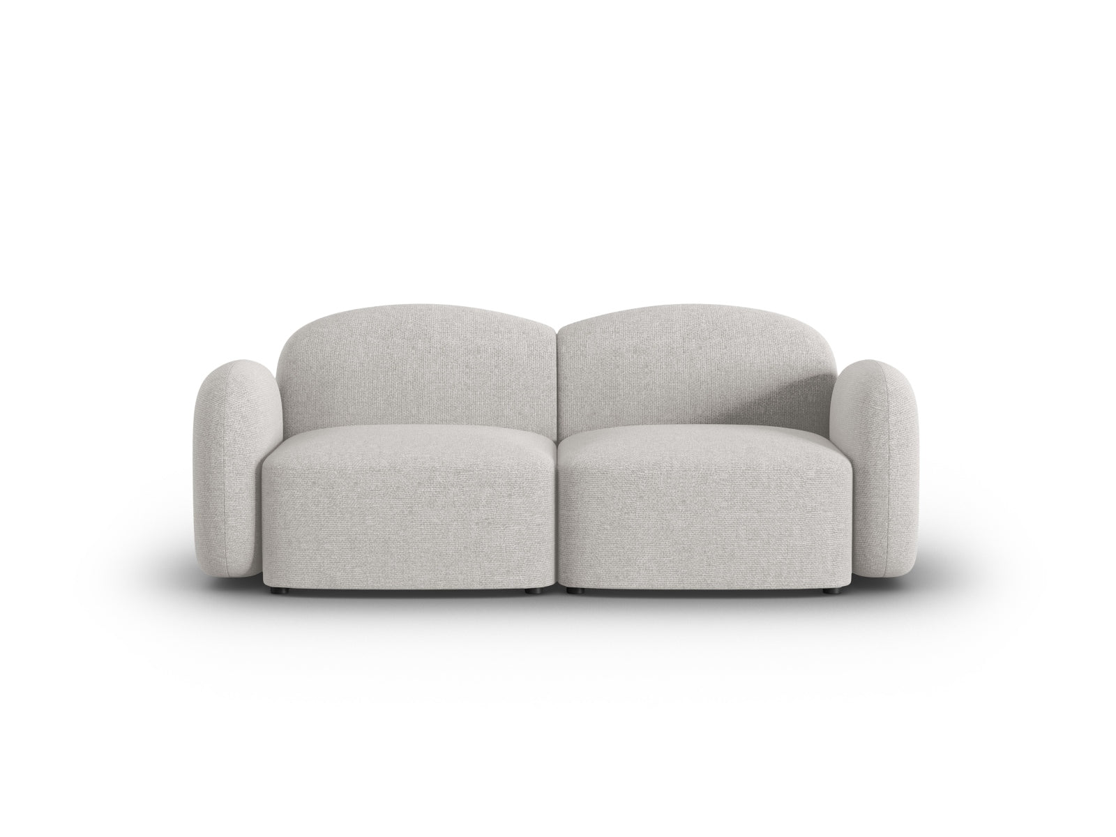 Blair Sofa 2 Sitzer in Silver Melange präsentiert im Onlineshop von KAQTU Design AG. Sofa ist von Micadoni