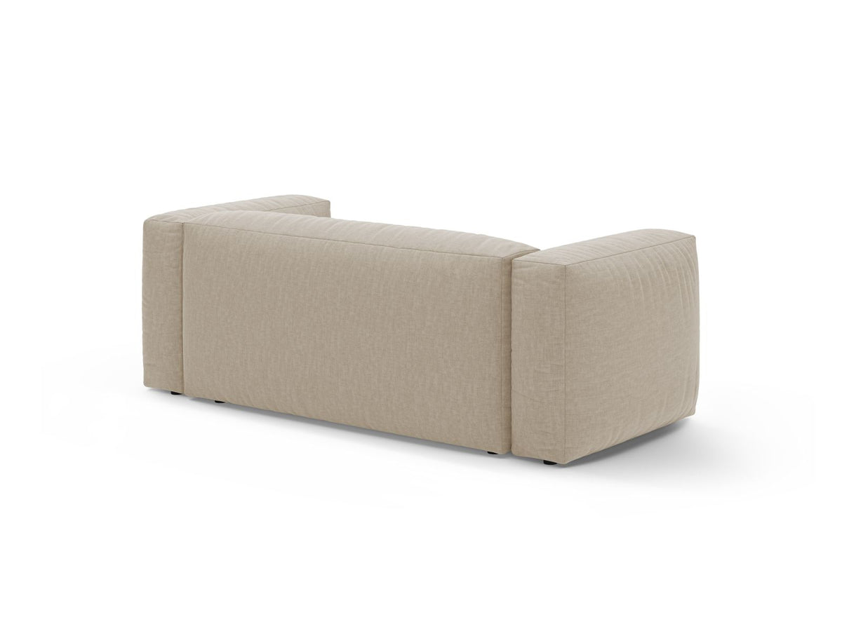 2-Sitzer Sofa Martina in Light Beige-Boston präsentiert im Onlineshop von KAQTU Design AG. 2er Sofa ist von Micadoni