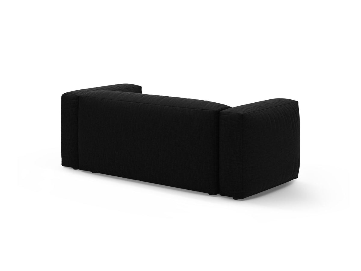 2-Sitzer Sofa Martina in Black-Boston präsentiert im Onlineshop von KAQTU Design AG. 2er Sofa ist von Micadoni