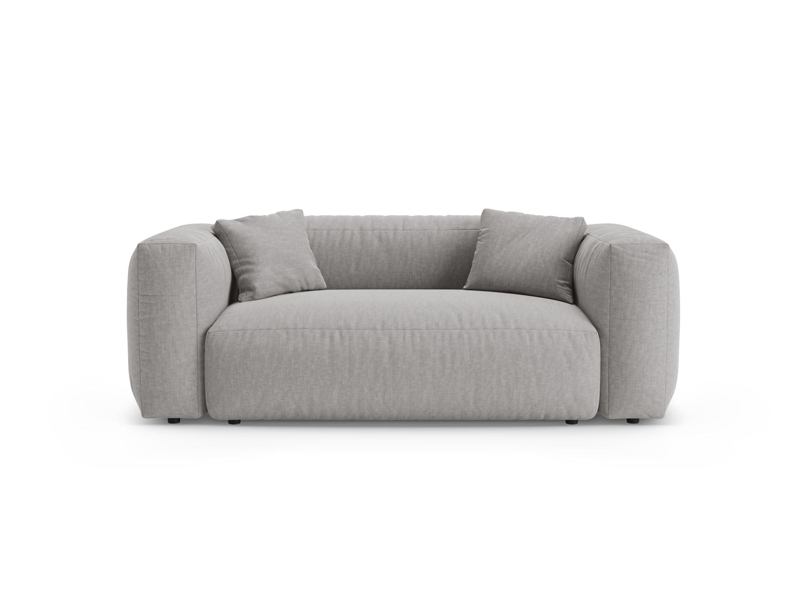 2-Sitzer Sofa Martina in Light Grey-Boston präsentiert im Onlineshop von KAQTU Design AG. 2er Sofa ist von Micadoni