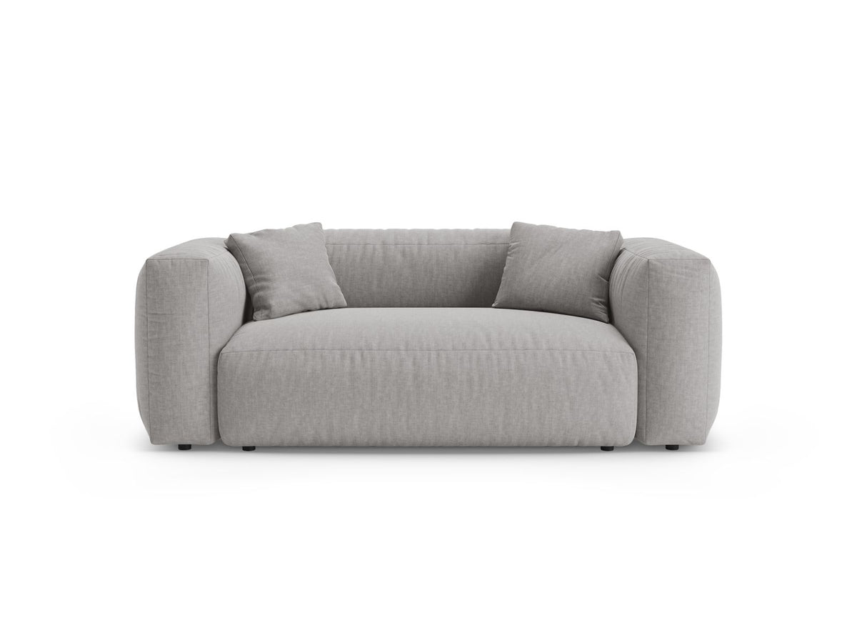 2-Sitzer Sofa Martina in Light Grey-Boston präsentiert im Onlineshop von KAQTU Design AG. 2er Sofa ist von Micadoni