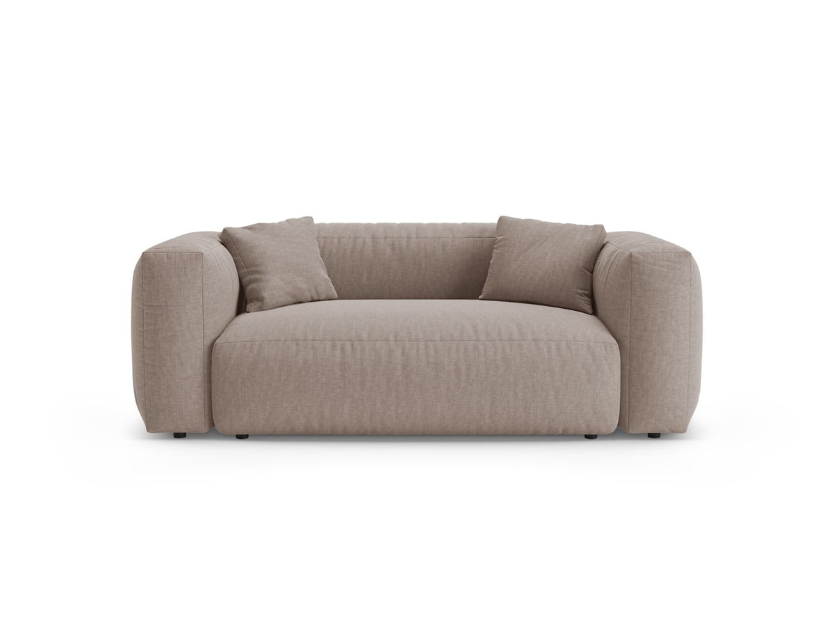 2-Sitzer Sofa Martina in Dark Beige-Boston präsentiert im Onlineshop von KAQTU Design AG. 2er Sofa ist von Micadoni