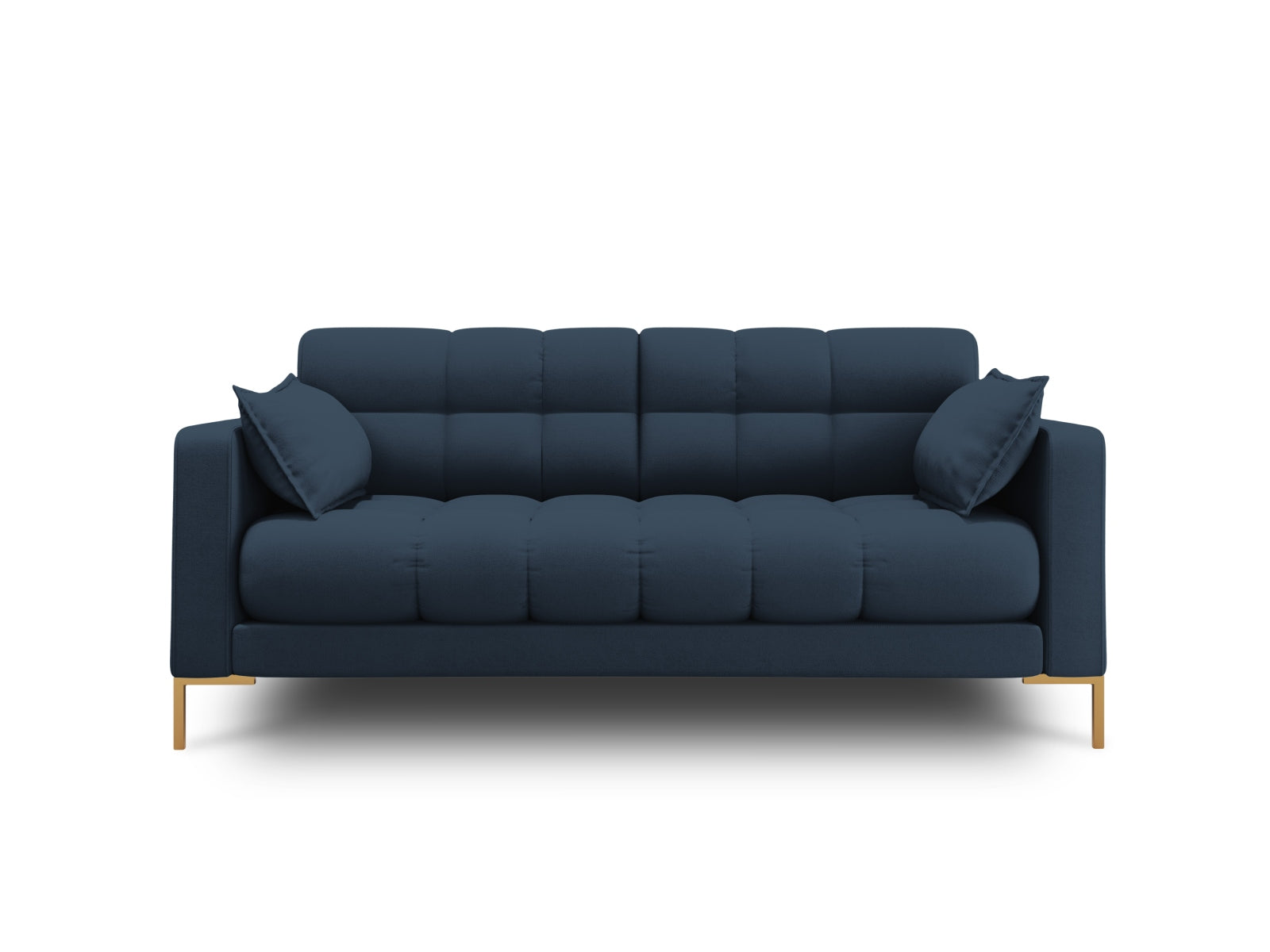 Mamaia Sofa 2 Sitzer in Blue/Gold präsentiert im Onlineshop von KAQTU Design AG. 2er Sofa ist von Micadoni