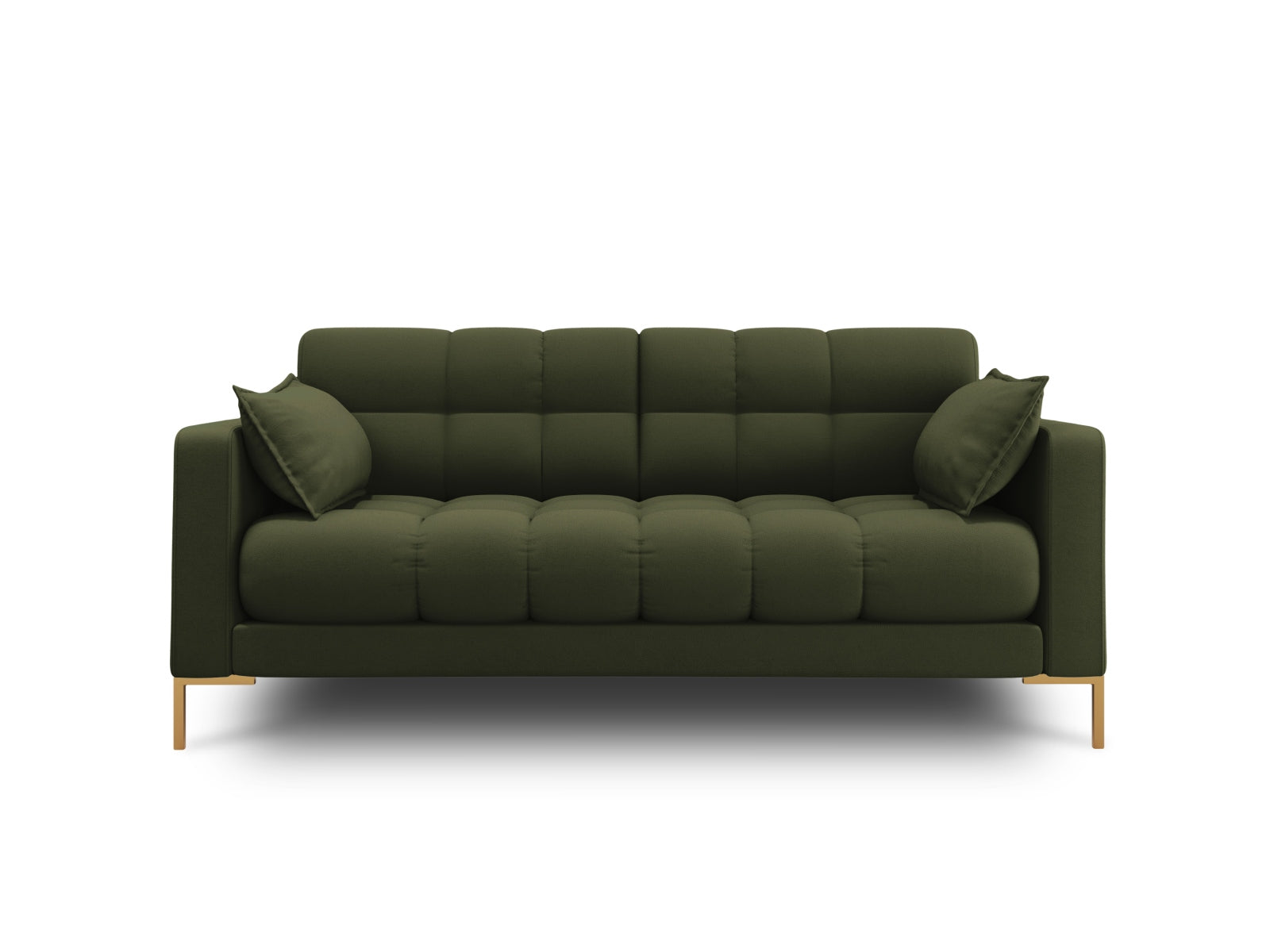 Mamaia Sofa 2 Sitzer in Green/Gold präsentiert im Onlineshop von KAQTU Design AG. 2er Sofa ist von Micadoni