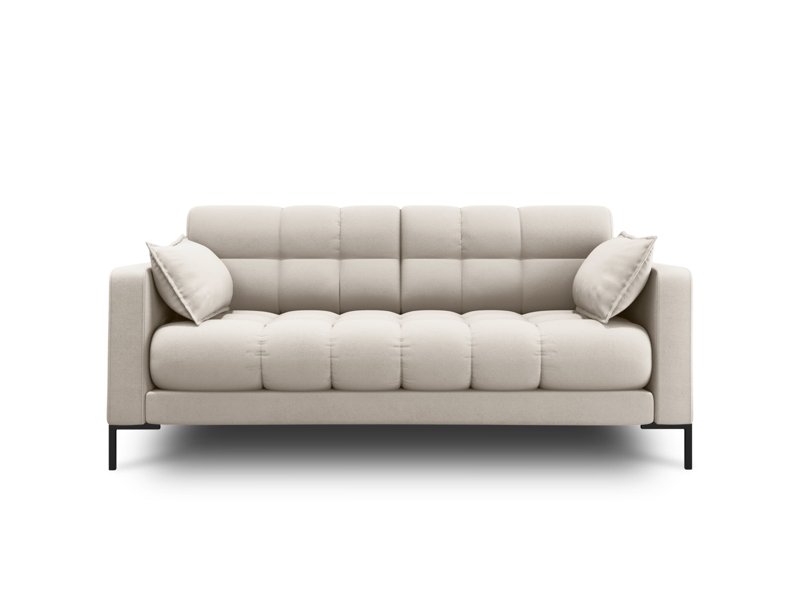 Mamaia Sofa 2 Sitzer in Beige/Schwarz präsentiert im Onlineshop von KAQTU Design AG. 2er Sofa ist von Micadoni