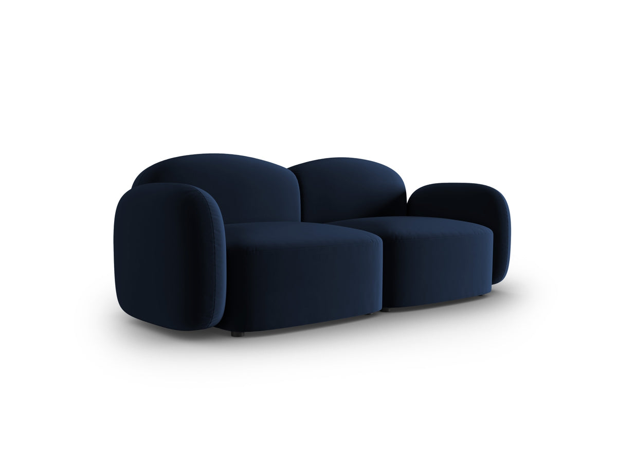 Blair Velour Sofa 2 Sitzer in Royal Blue-Casino präsentiert im Onlineshop von KAQTU Design AG. 2er Sofa ist von Micadoni