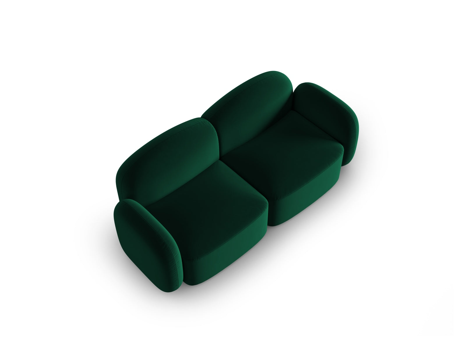 Erleben Sie das stilvolle Blair Velour Sofa 2 Sitzer von Micadoni – ideal für gemütliche Abende und modernes Wohnen. Hochwertige Materialien und zeitloses Design.