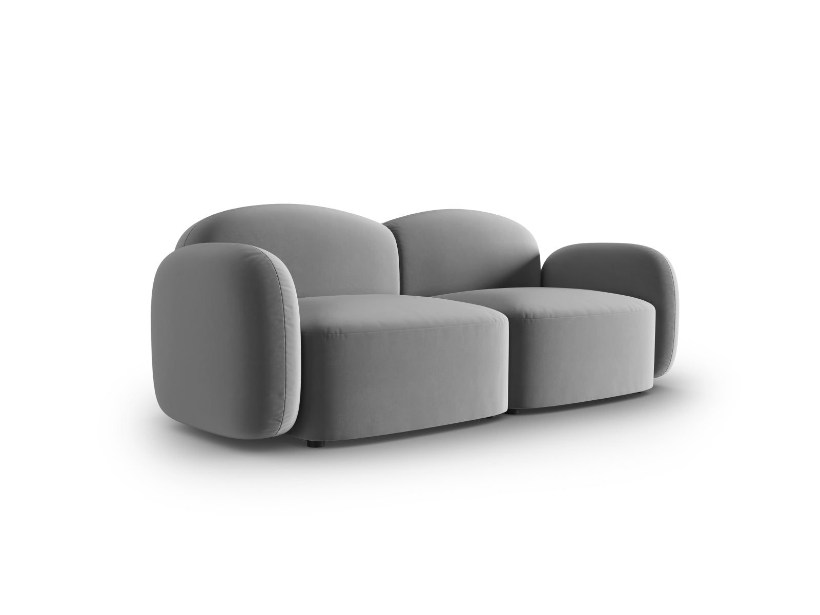 Erleben Sie das stilvolle Blair Velour Sofa 2 Sitzer von Micadoni – ideal für Ihr modernes Zuhause. Hochwertige Materialien und elegantes Design vereinen sich.