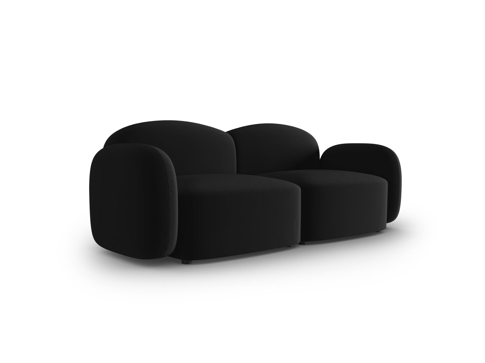 Entdecken Sie das elegante Blair Velour Sofa 2 Sitzer von Micadoni – perfekt für Ihr modernes Wohnzimmer. Hochwertige Verarbeitung trifft auf zeitloses Design.