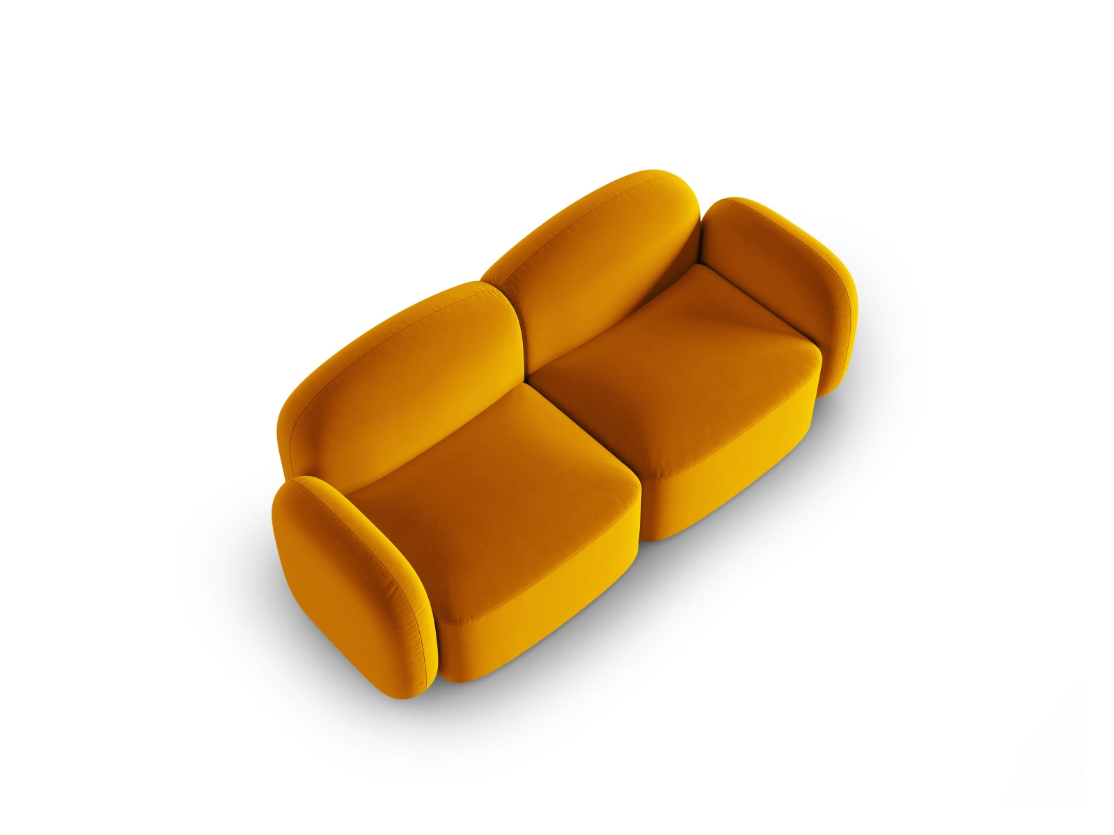 Erleben Sie das stilvolle Blair Velour Sofa 2 Sitzer von Micadoni – ideal für Ihr modernes Zuhause. Hochwertige Materialien und elegantes Design vereinen sich.