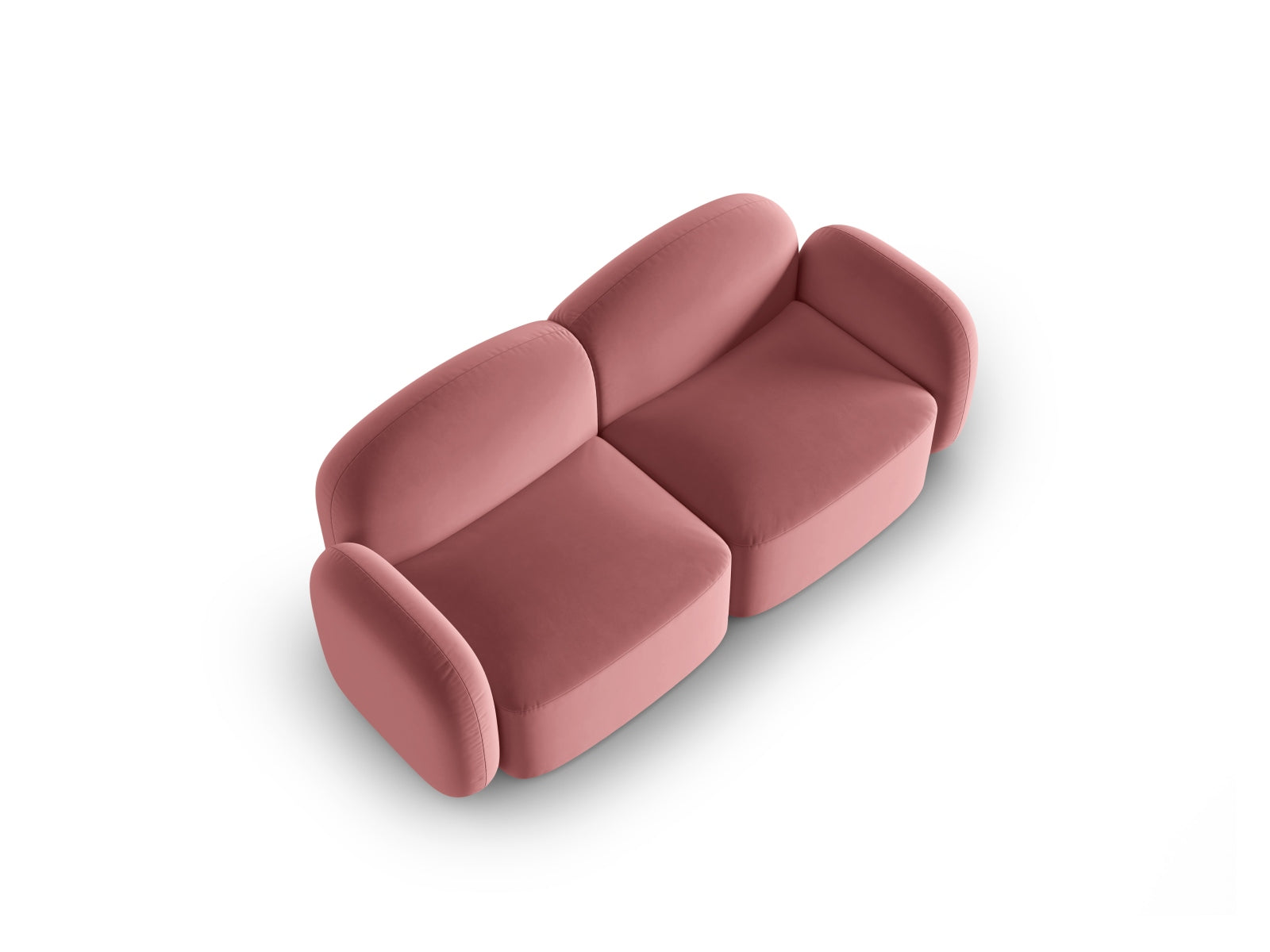 Entdecken Sie das elegante Blair Velour Sofa 2 Sitzer von Micadoni – perfekt für Ihr modernes Wohnzimmer. Hochwertige Verarbeitung trifft auf zeitloses Design.