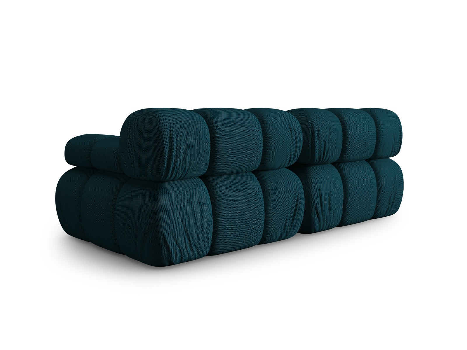 Elegantes Bellis 2-Sitzer Sofa in Navy Blue-Sonic, ideal für moderne Wohnräume, bietet Komfort und Stil für Ihr Zuhause.